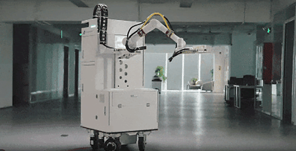 G22恒峰协作机器人:腻子乳胶漆喷涂一体机器人