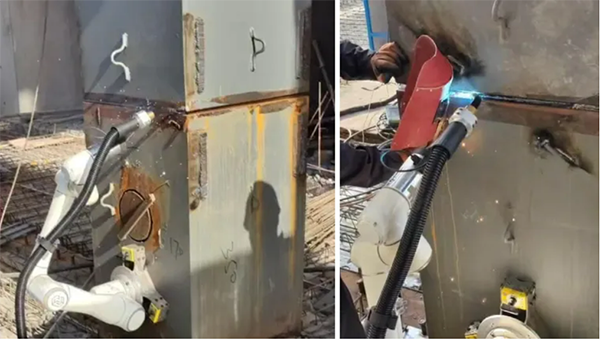 G22恒峰协作机器人:建筑钢结构移动焊接机器人